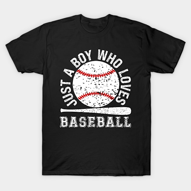 American Sport Fan Baseball Lover Boys Batter Baseball T-Shirt by bladshop